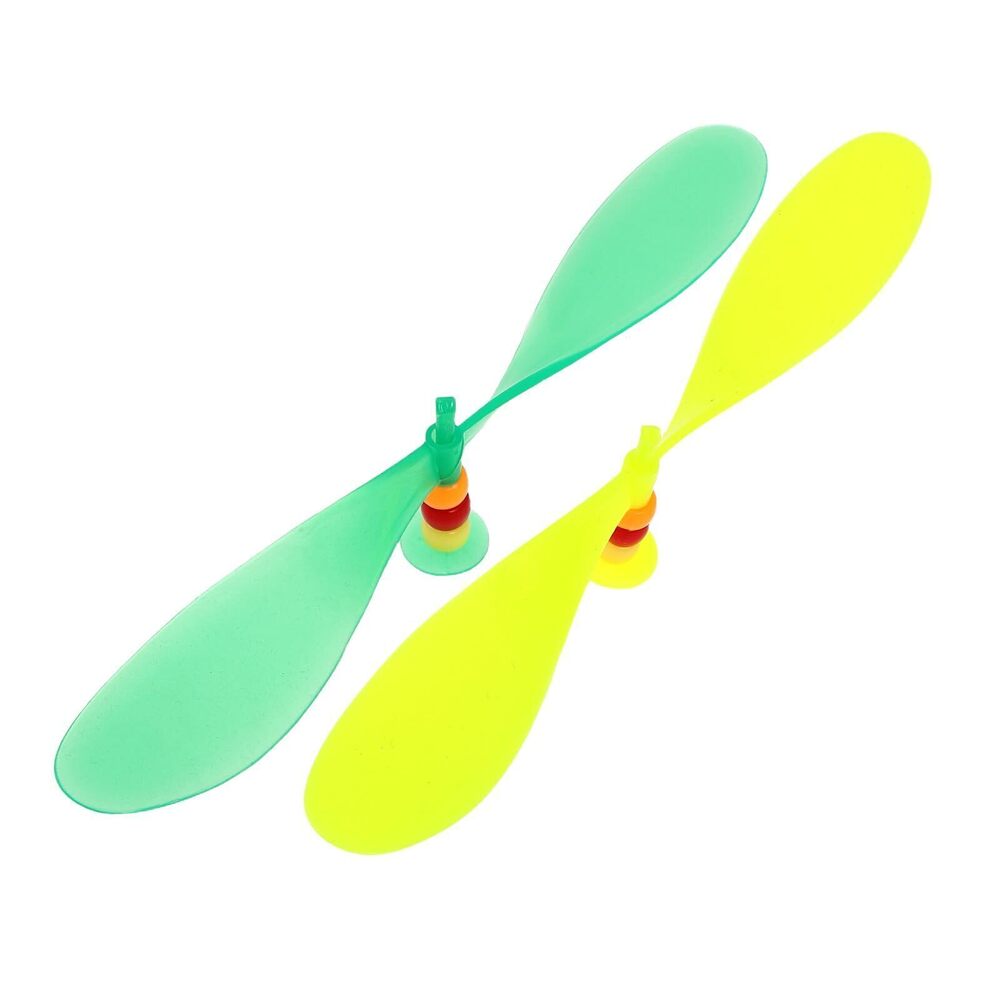 4887 2Pcs Hat Propeller Accessories Detachable Plastic Dragonfly Spiral - Picture 9 of 9